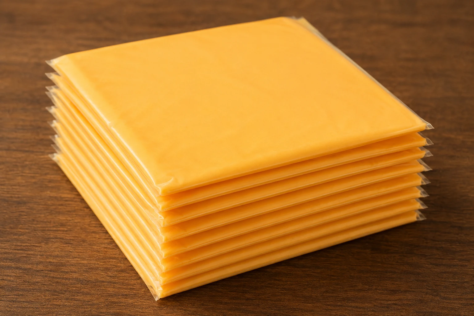 American processed cheese slices fastest melt 45 seconds kimchi fried rice convenience