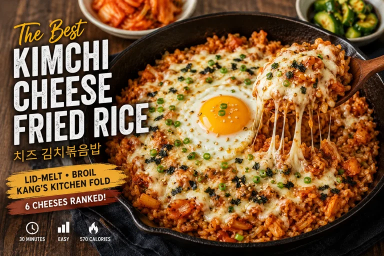 Kimchi Cheese Fried Rice (치즈 김치볶음밥) — Complete Guide