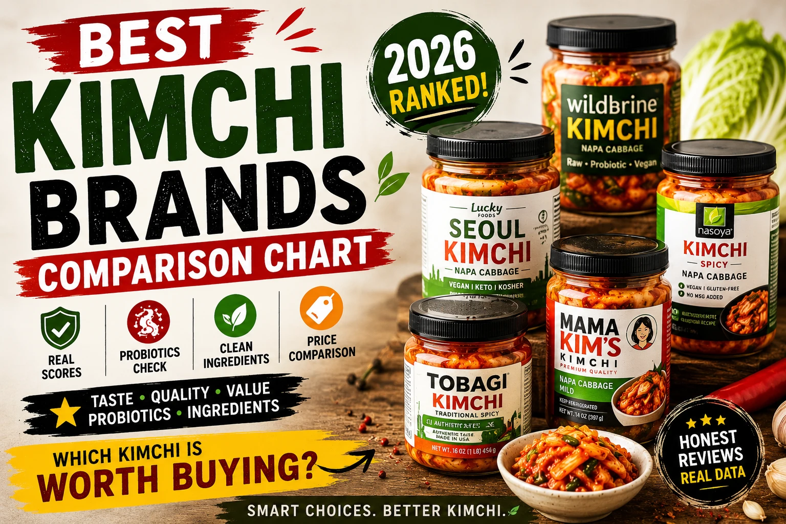 Best store bought kimchi brands ranked and tested