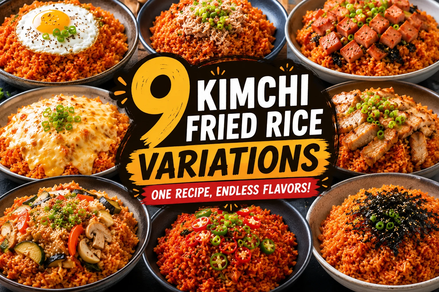 All 9 kimchi fried rice variations ultimate guide