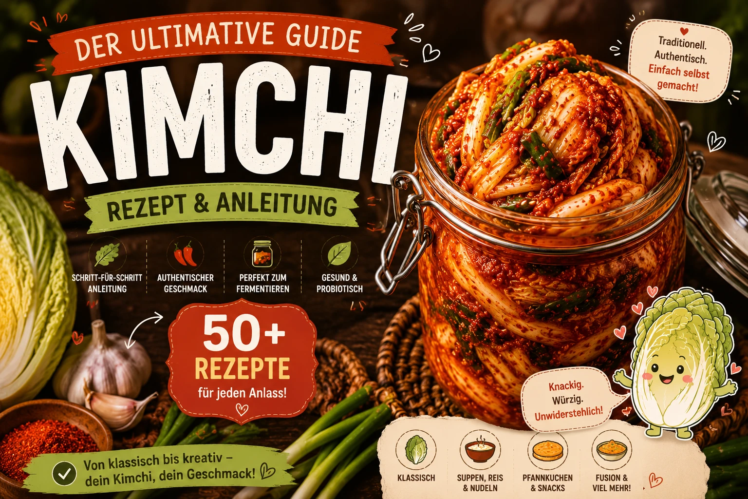 Kimchi selber machen Anleitung