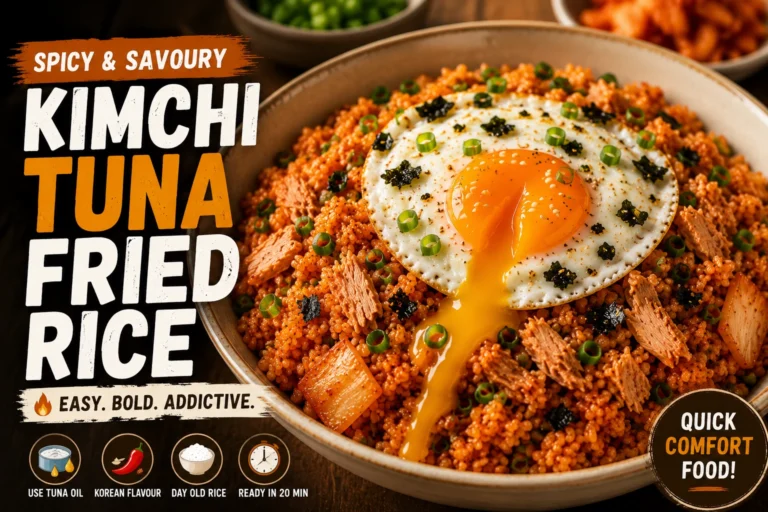 Kimchi Tuna Fried Rice — The Best Korean Pantry Recipe