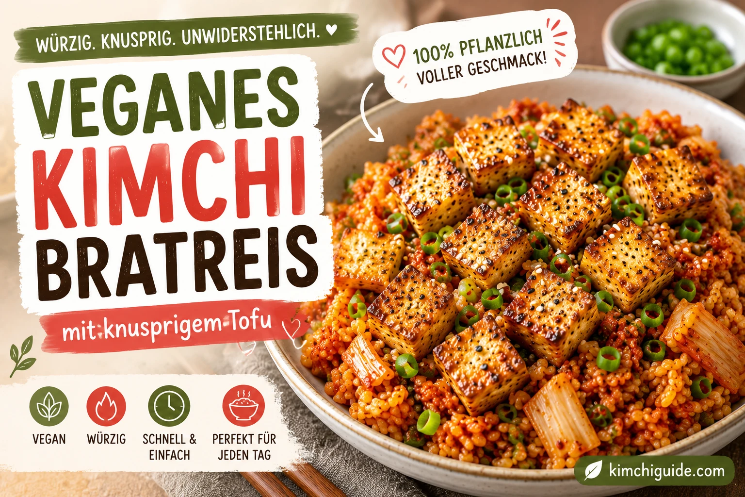 Veganes Kimchi Bratreis