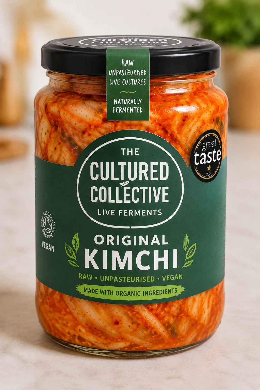 The Cultured Collective Original Kimchi jar Sainsburys raw unpasteurised