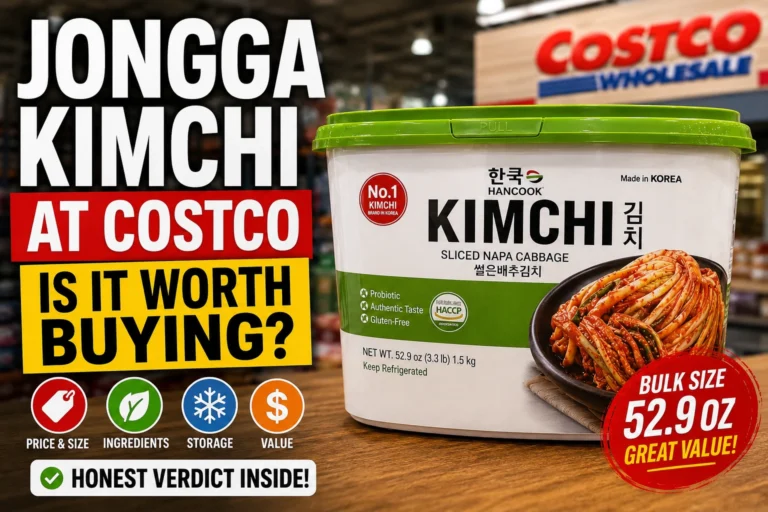 Jongga Kimchi at Costco — Is It Worth Buying? (2026)