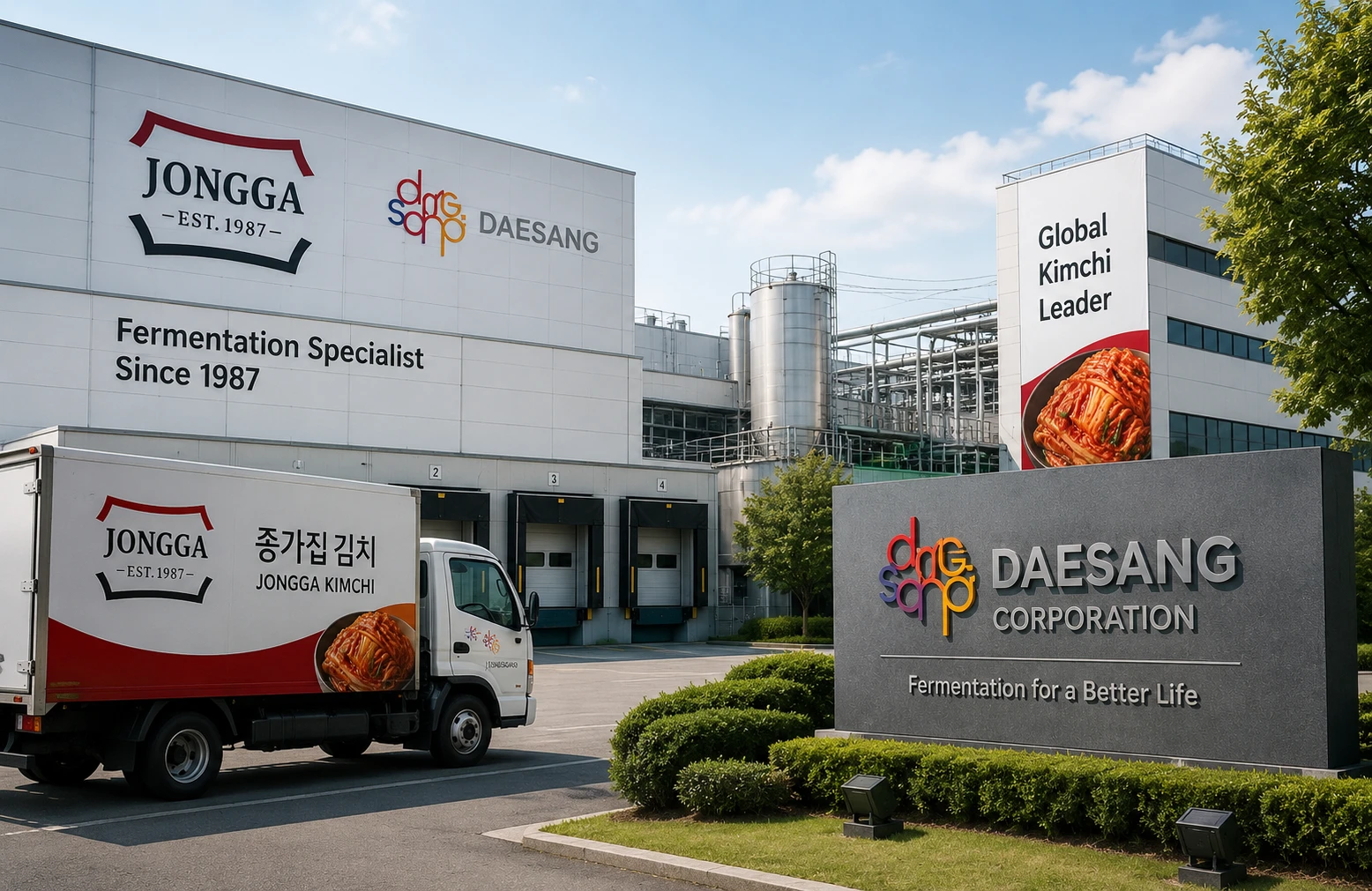 Daesang Corporation Jongga kimchi company history fermentation specialist