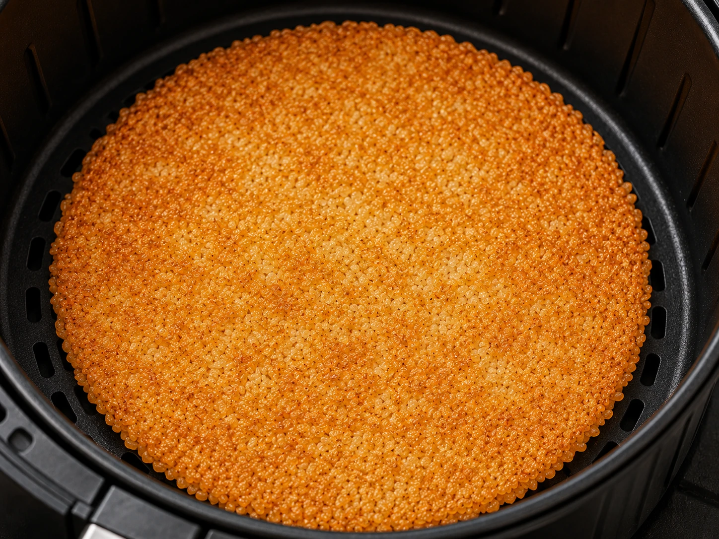 Air fryer nurungji, evenly golden and crispy edge to edge