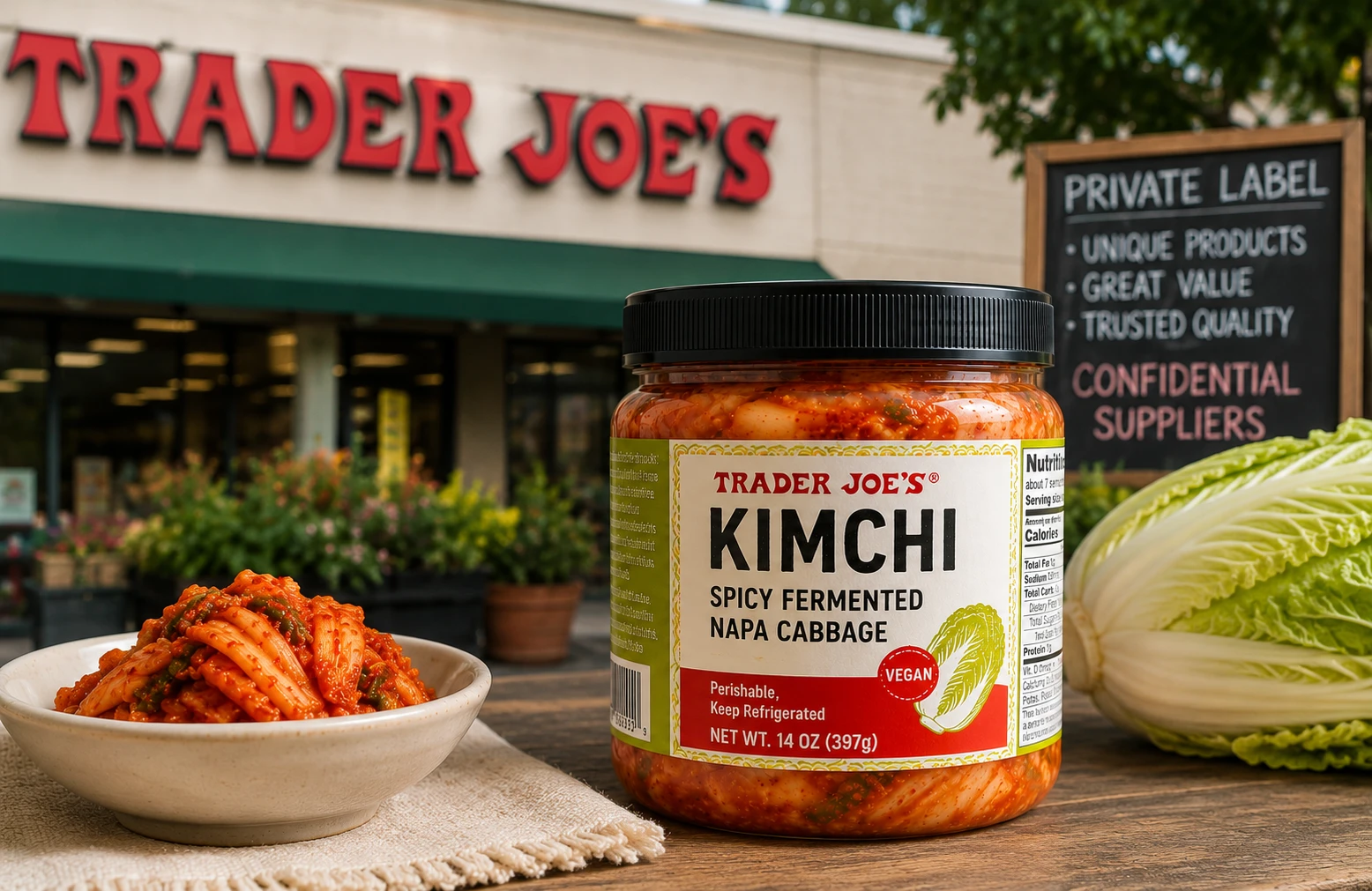 Trader Joe's private label business model confidential suppliers