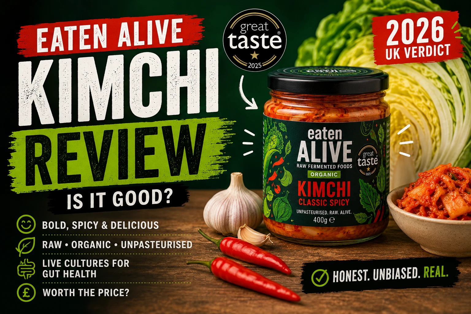 Eaten Alive kimchi review another US artisan brand