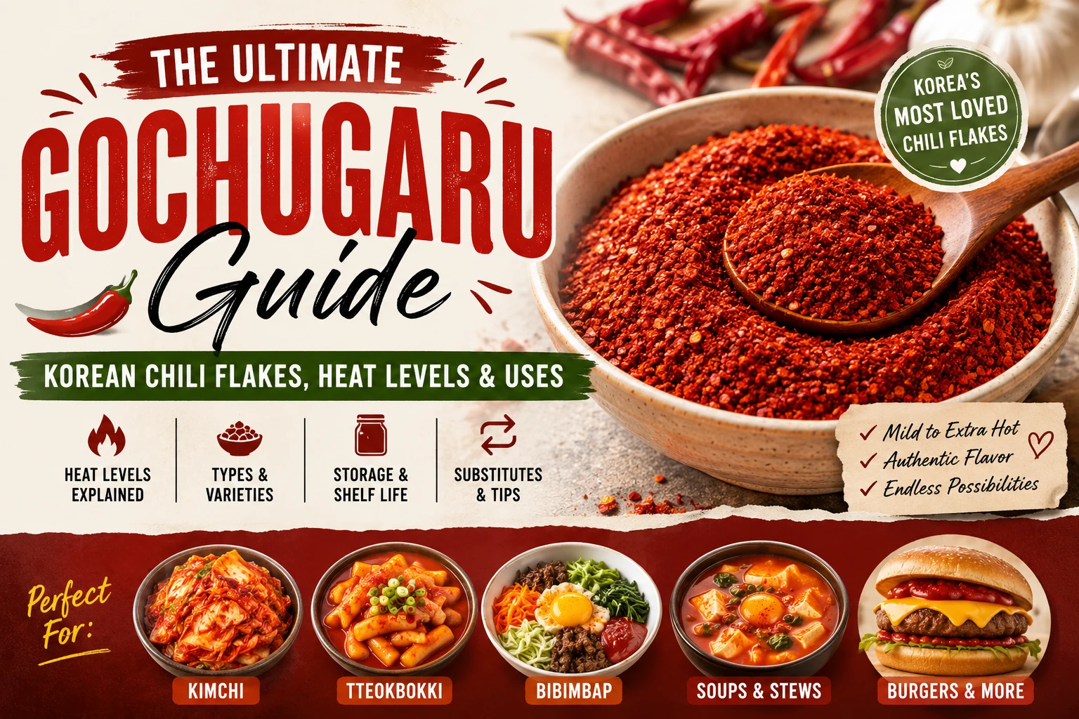 Gochugaru guide — Korean chilli flakes