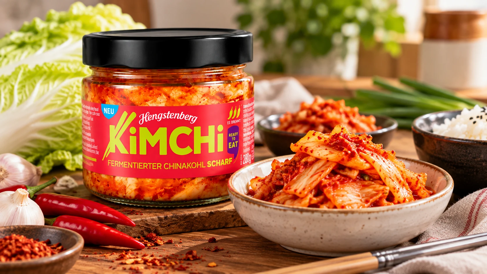 Hengstenberg Kimchi Verkostung Test Geschmack