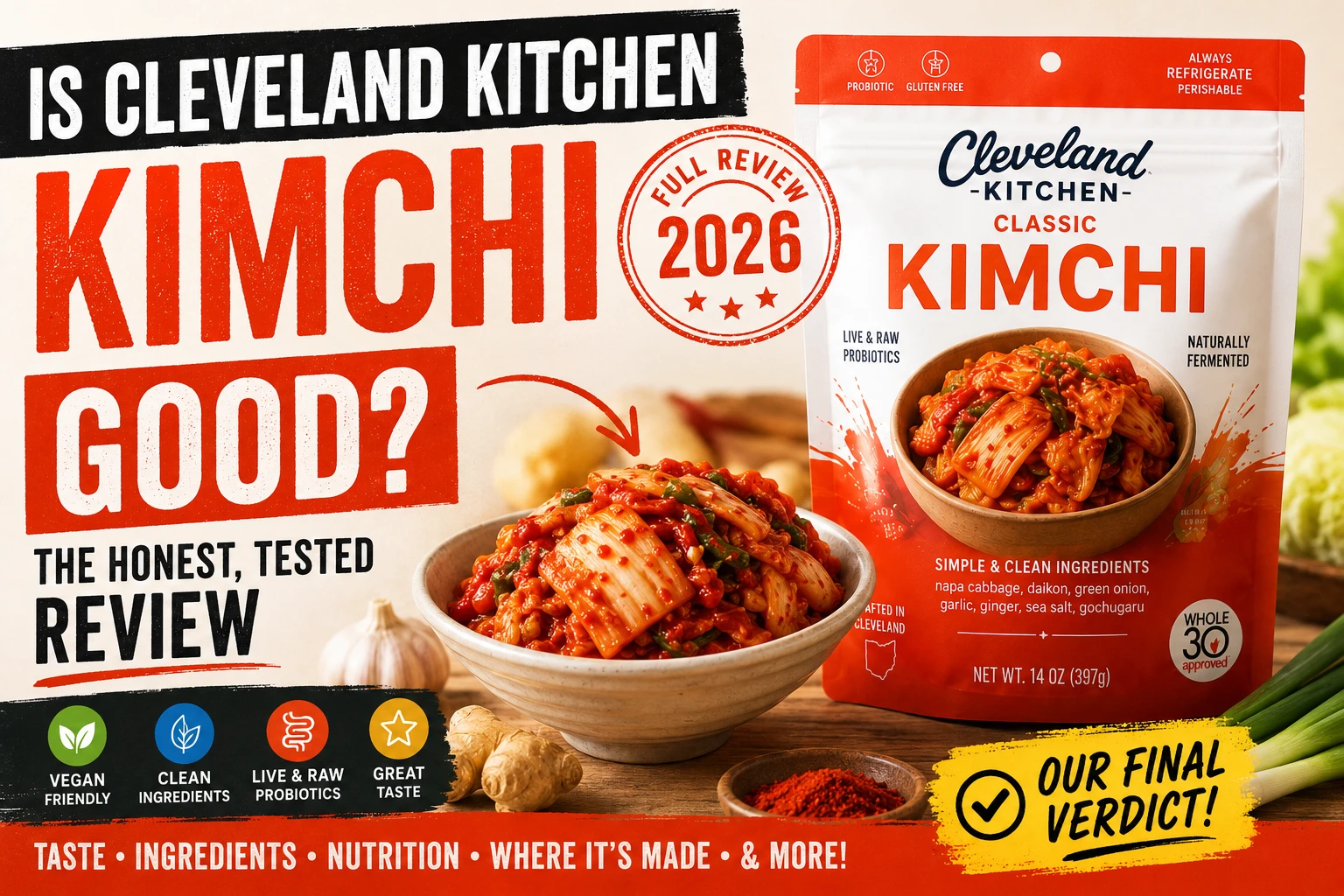 Is Cleveland Kitchen kimchi good full review