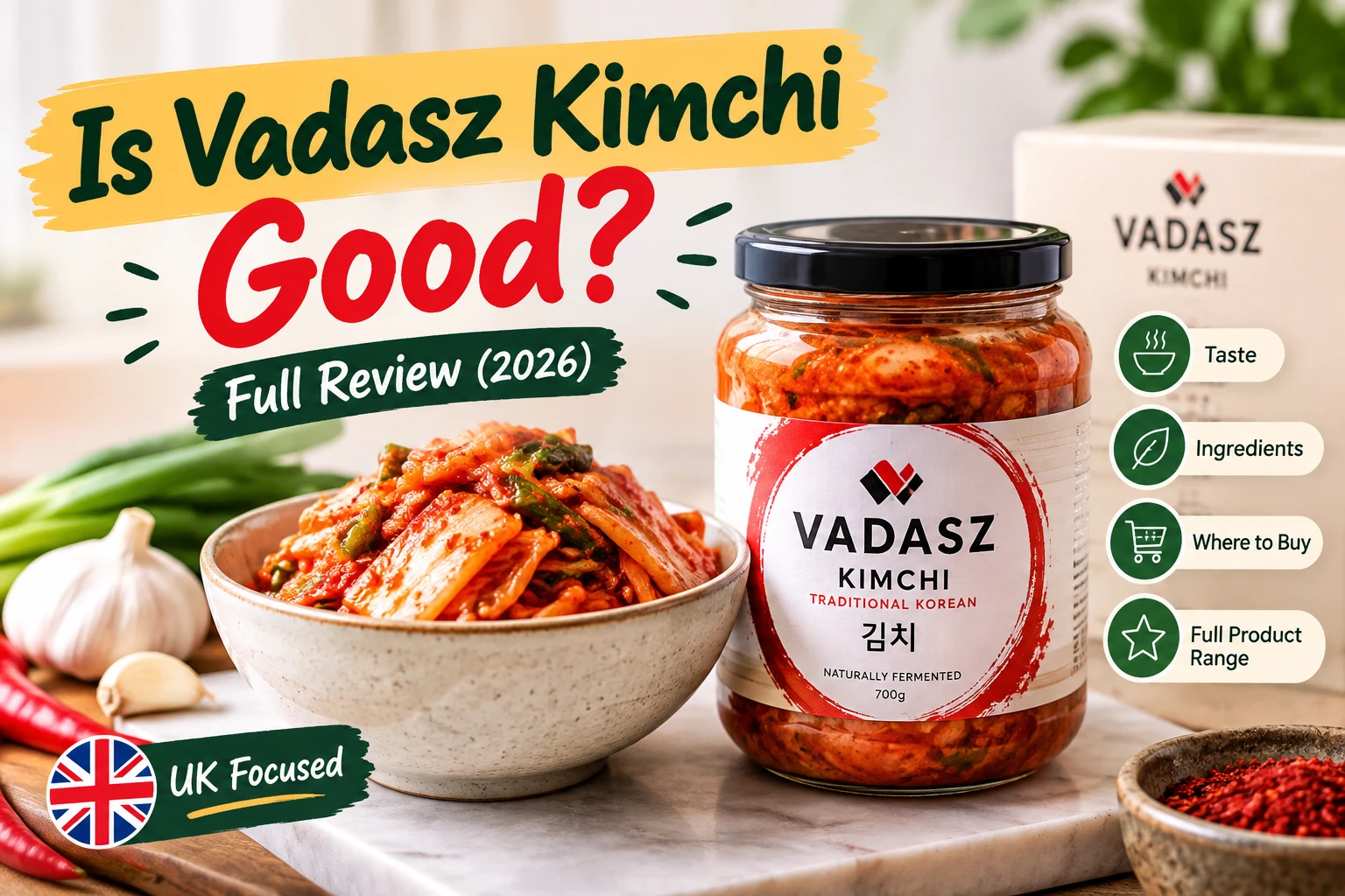 Is Vadasz kimchi good full review