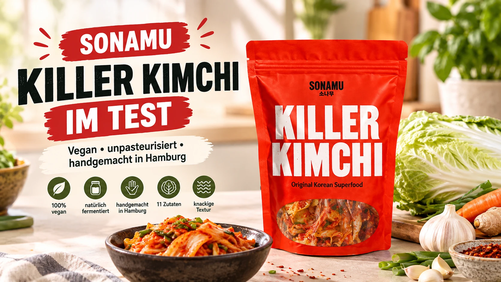 Ist SONAMU Kimchi gut Test