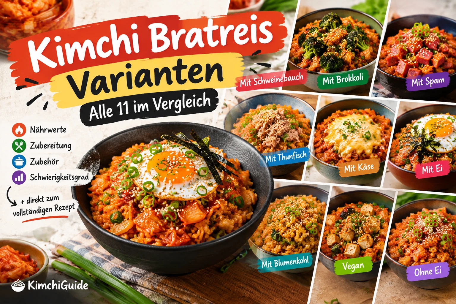 Kimchi Bratreis Rezept