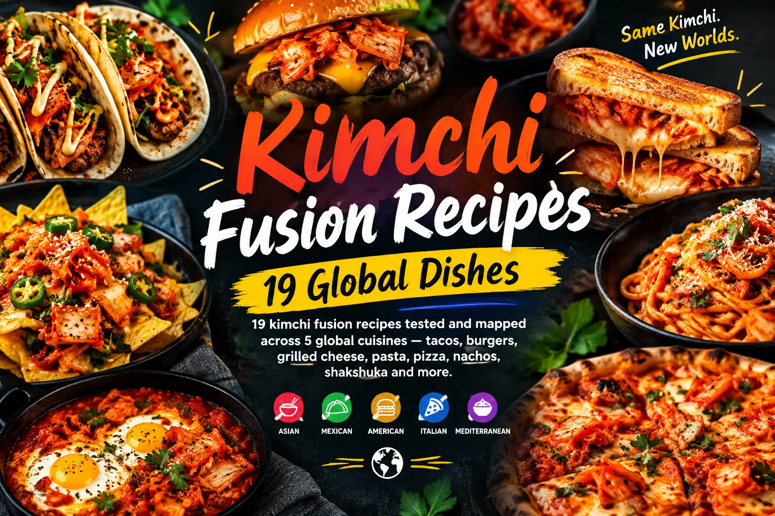 All kimchi fusion recipes hub