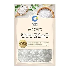 Korean coarse sea salt bag, main product photo