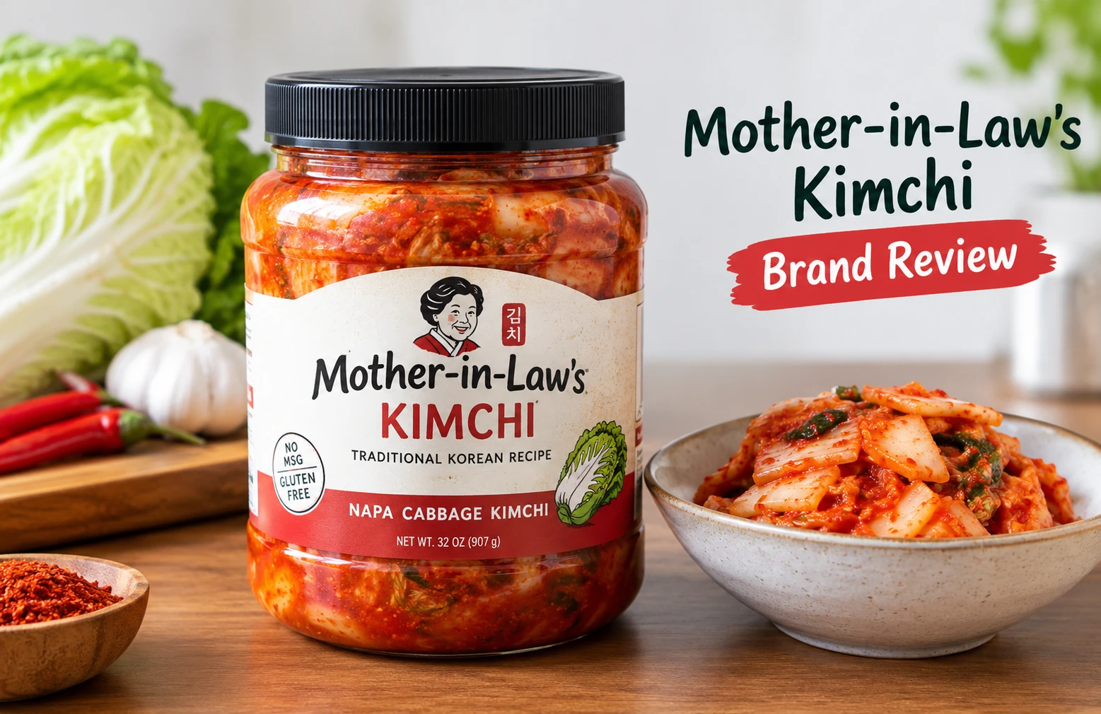 Mother-in-Law's kimchi jar packaging review