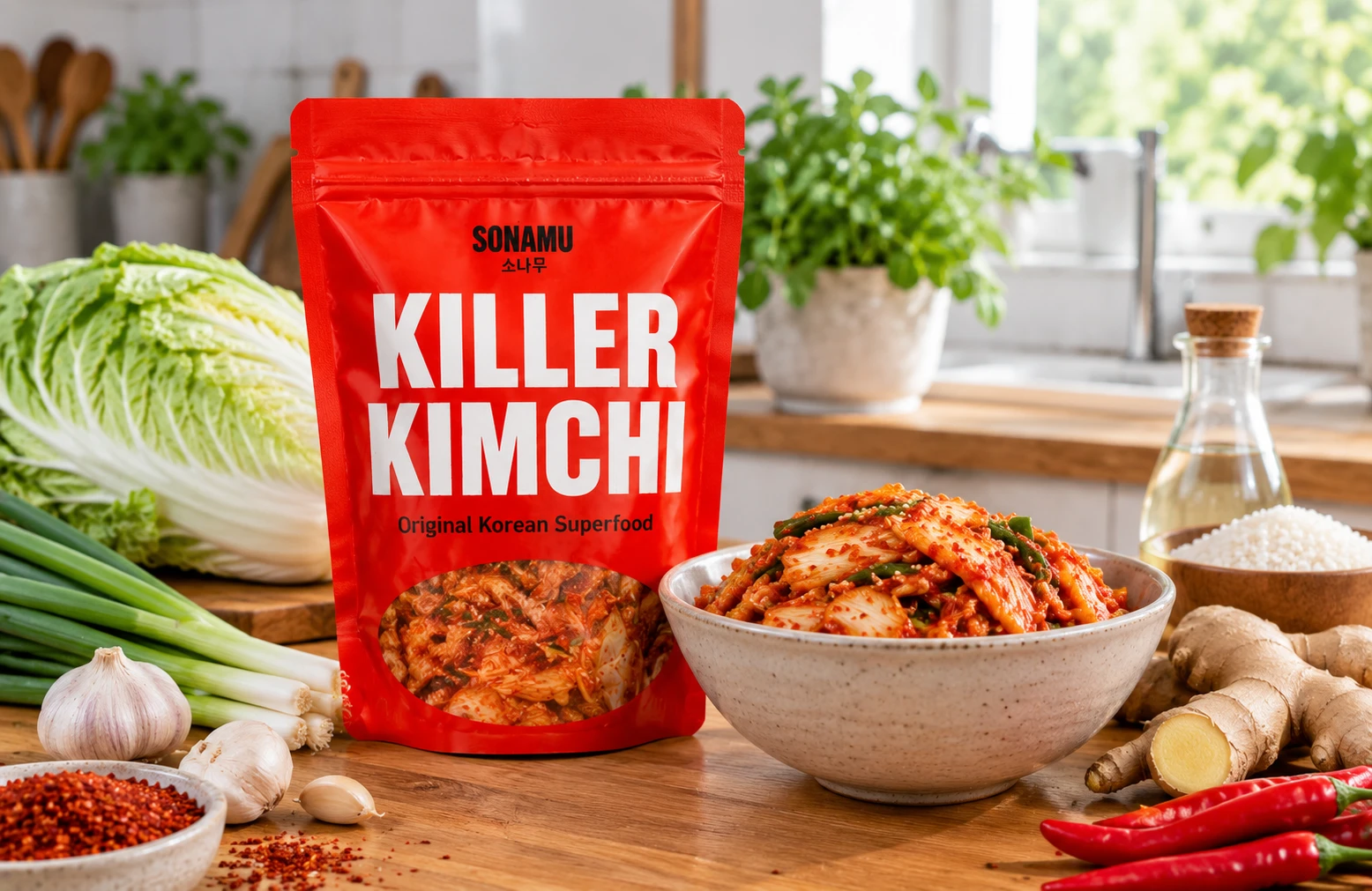 SONAMU Kimchi vegan ohne Fischsauce bestätigt
