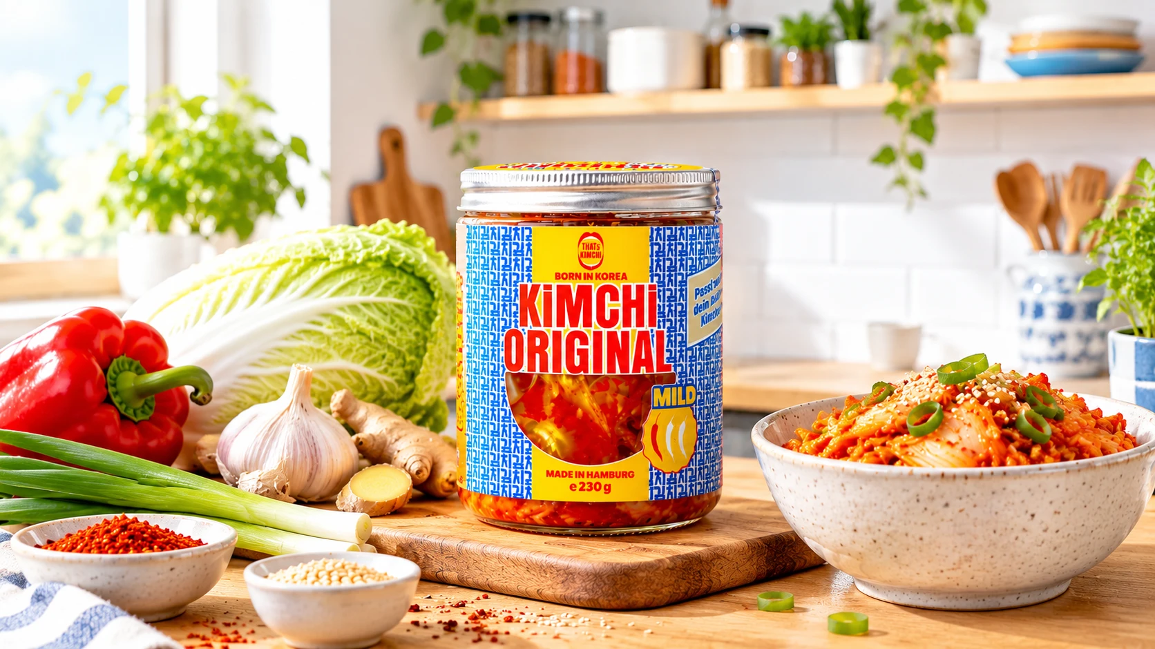 THATs KiMCHi Mild Hot Glaeser Verpackung Hamburg