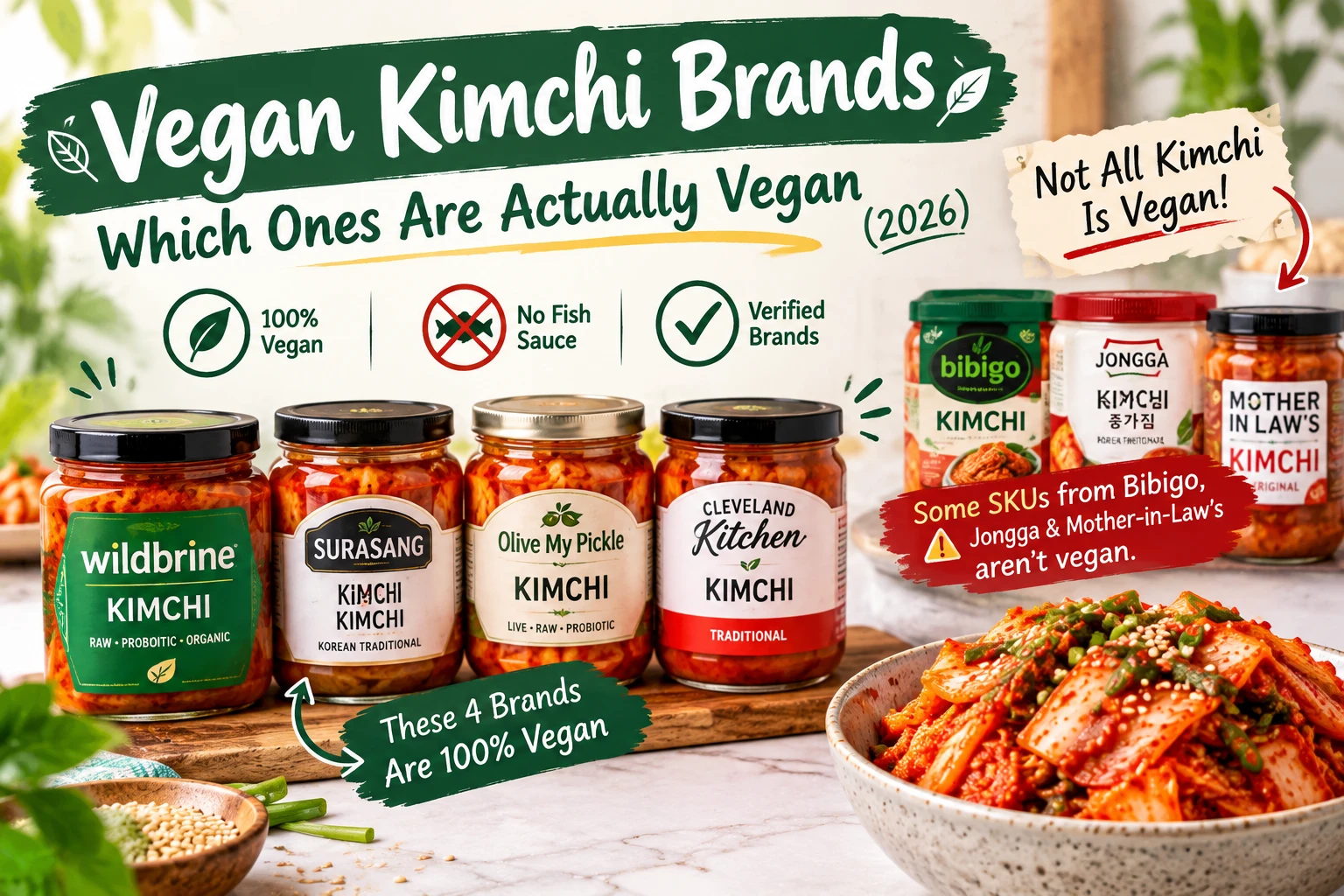 Best vegan kimchi brands store bought reviewed