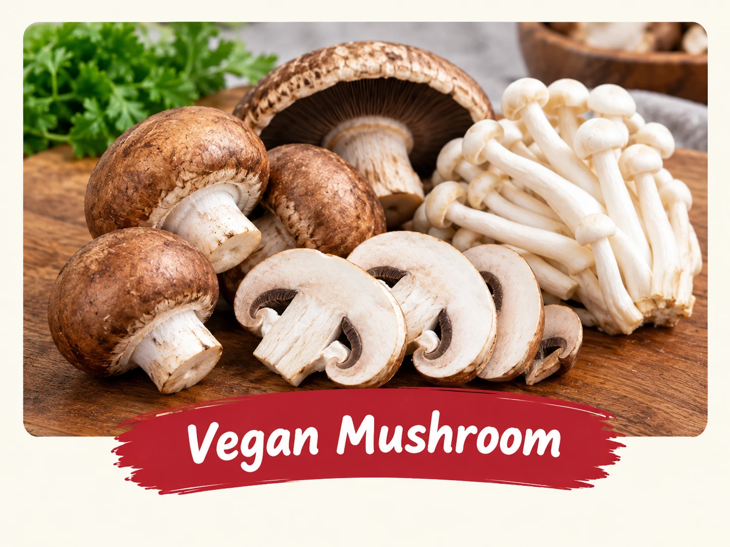 Vegan mushroom soondubu jjigae option