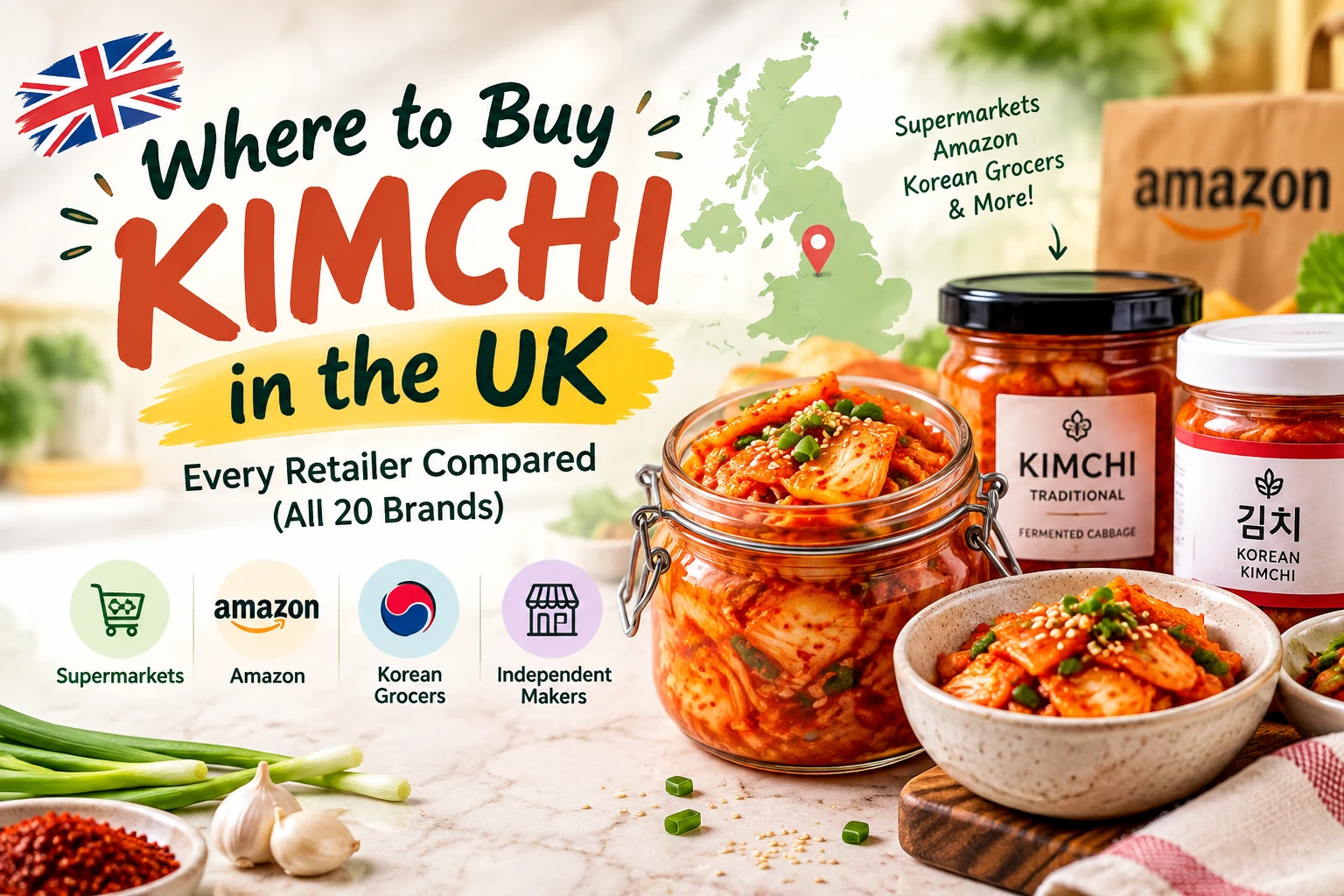 Where to buy kimchi in the UK