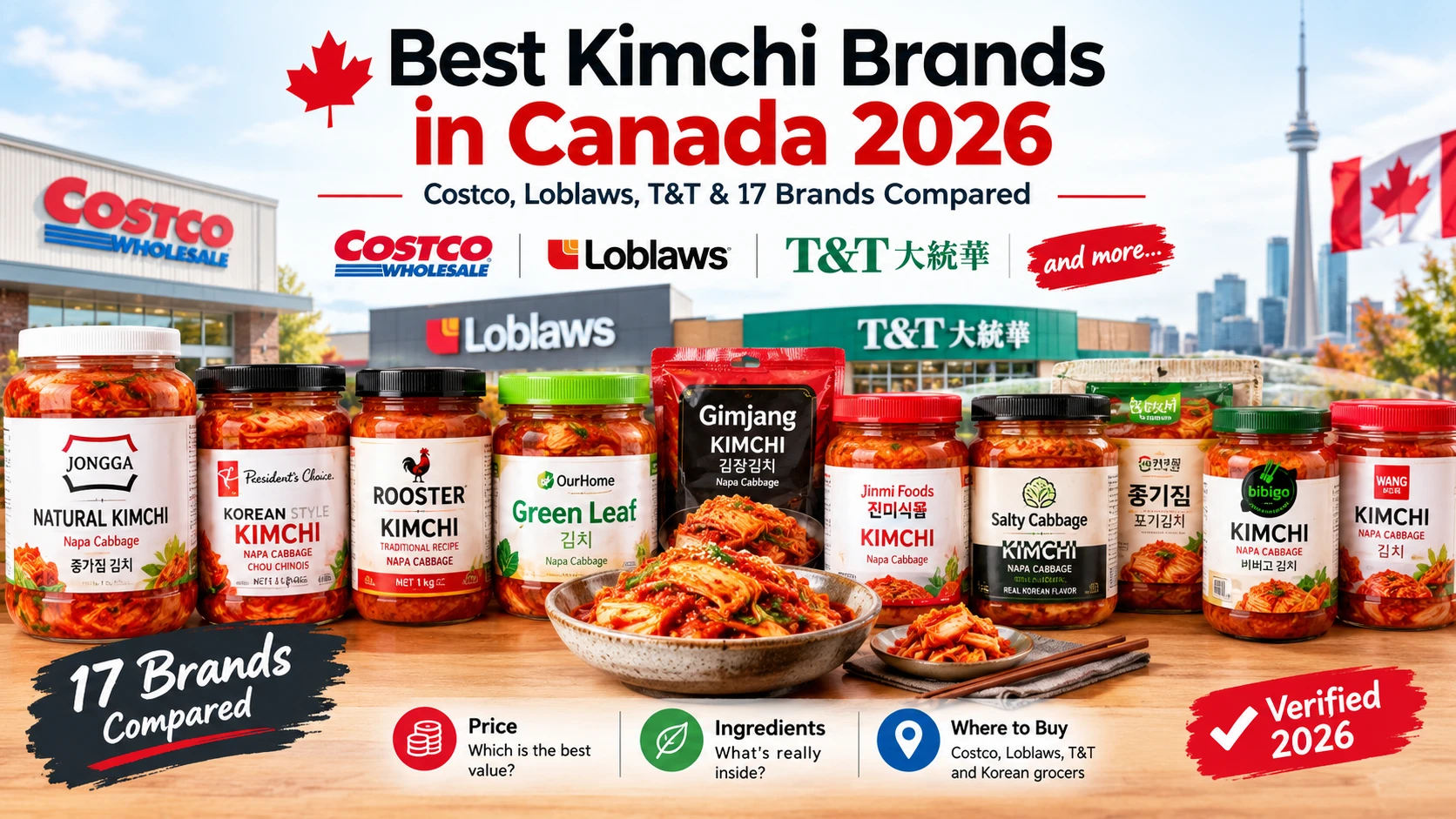 Best Kimchi Brands in Canada 2026: Costco, Superstore & More